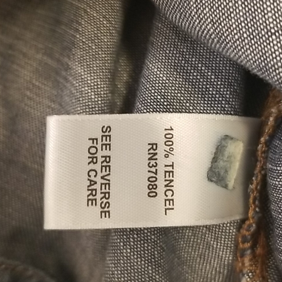 26/28W 3-4X Lite Denim Cargo Utility Lite Jacket - Picture 4 of 9